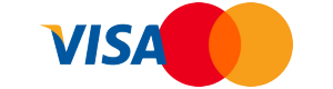 Visa&Mastercard payment logo